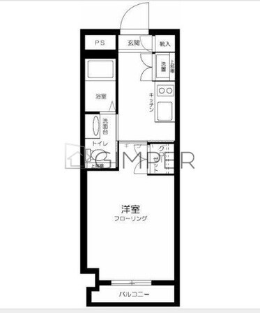 プログレス下高井戸の物件間取画像